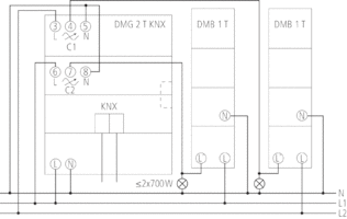 DMG 2 T KNX