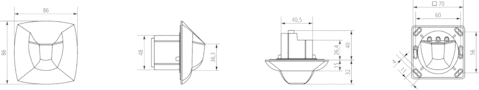 PresenceLight 180 BK