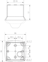 Surface frame PresenceLight SR