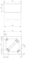Surface frame ECO-IR 360