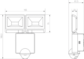 LUXA 102-140 LED 16W WH