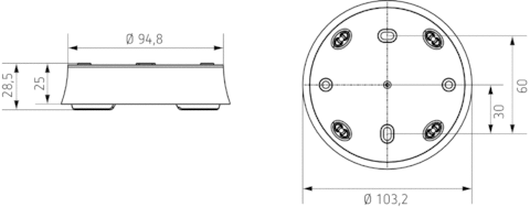 Surface frame 110B GR