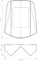 Corner angle theLuxa S WH