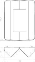 Corner angle theLuxa P BK