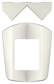 Corner angle theLuxa S WH - For corner installation of motion detectors
