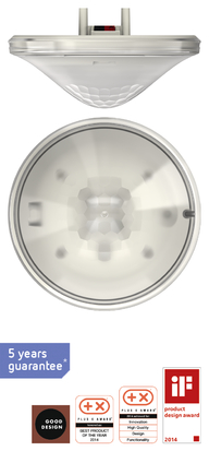 thePrema P360 KNX UP WH - KNX Passive infrared presence detector for ceiling mounting
