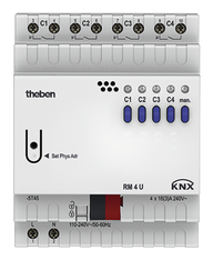 RM 4 U KNX - 4-way switching actuator FIX1
