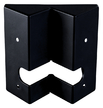 LUXA corner angle black - For corner installation of motion detectors