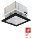 PlanoCentro EBK PCLON - Passive infrared presence detector for ceiling installation and flush/surface mounting