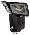 LUXA 102-140 LED 16W W BK - LED spotlight with motion detector