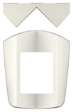 Corner angle theLuxa S WH - For corner installation of motion detectors