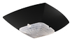 PresenceLight 360 PLLON BK - Passive infrared presence detector for flush/surface mounting