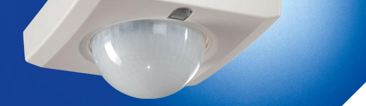 Ceiling-mounted presence detector with constant light control Ceiling-mounted presence detector with constant light control