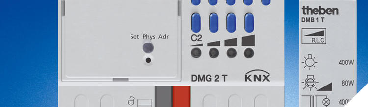 Steplessly dim LEDs with the new KNX dimmer actuators from Theben Steplessly dim LEDs with the new KNX dimmer actuators from Theben
