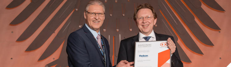 Theben AG receives Plus X Award "Most innovative brand 2015"