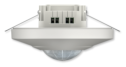 LUXA 103-100 UA Bewegungsmelder mit Akustikfunktion und einstellbarer Empfindlichkeit von PIR-Sensor und Mikrofon