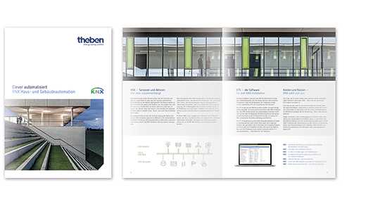KNX-Lösungsbroschüre von Theben