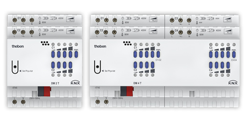 Dimmaktoren FIX 1 und FIX 2 für KNX