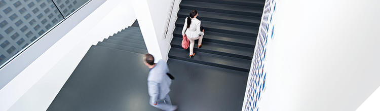 Lighting control for staircases without daylight Lighting control for staircases without daylight